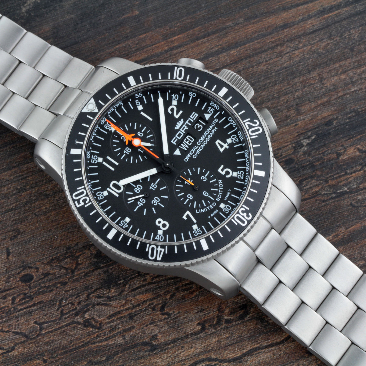 Fortis c.2006 Cosmonauts Chronograph Titanium LE Ref.644.27.142