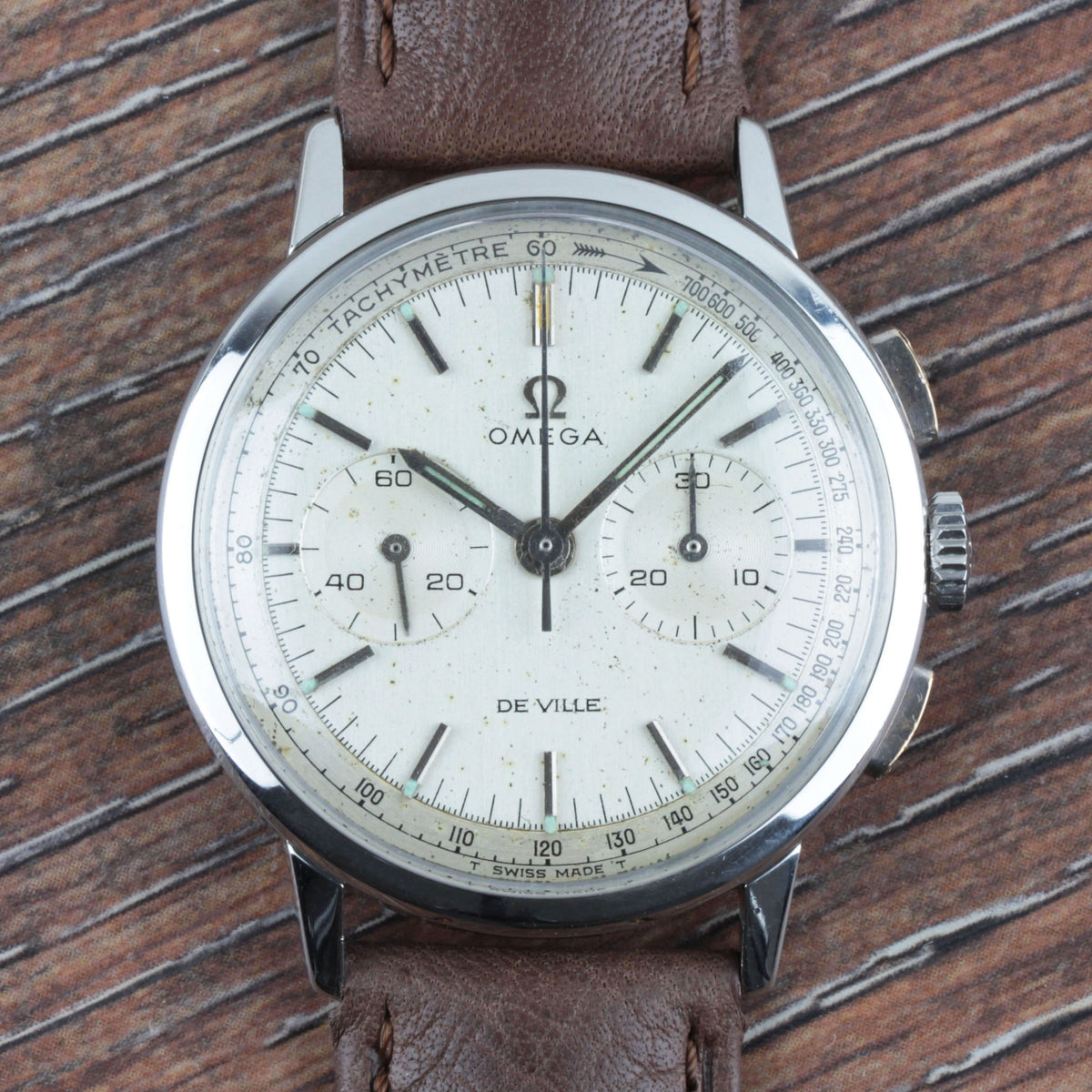 Omega deville chronograph vintage hotsell