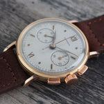 Lemania 1940s 18k Chronograph