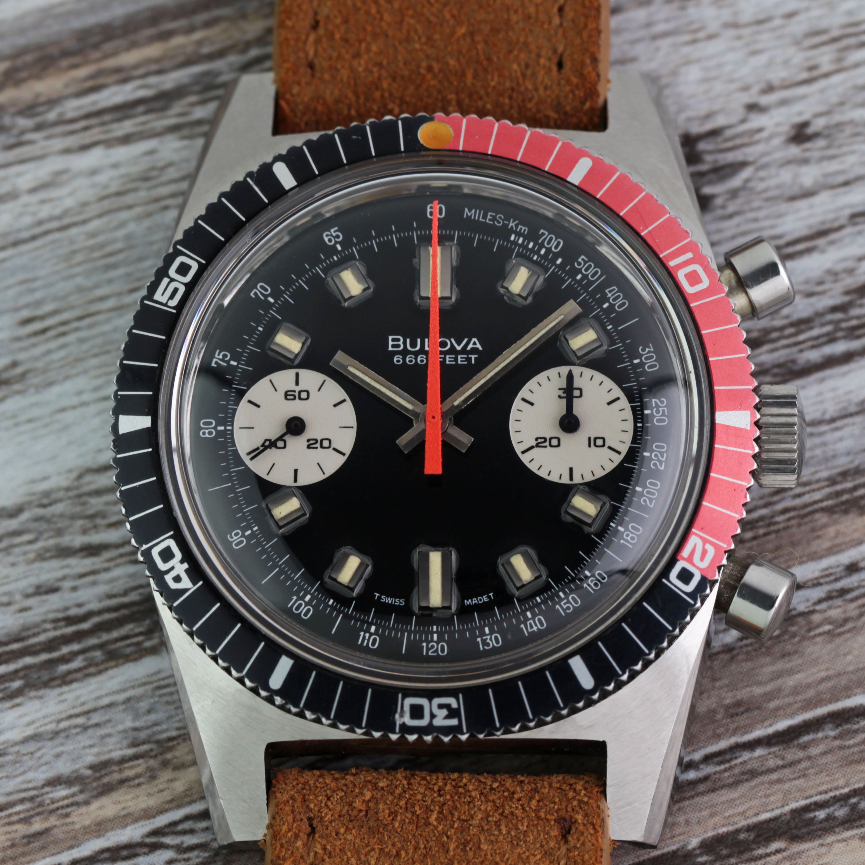 Bulova 1971 Deep Sea "B" Chronograph Ref.895