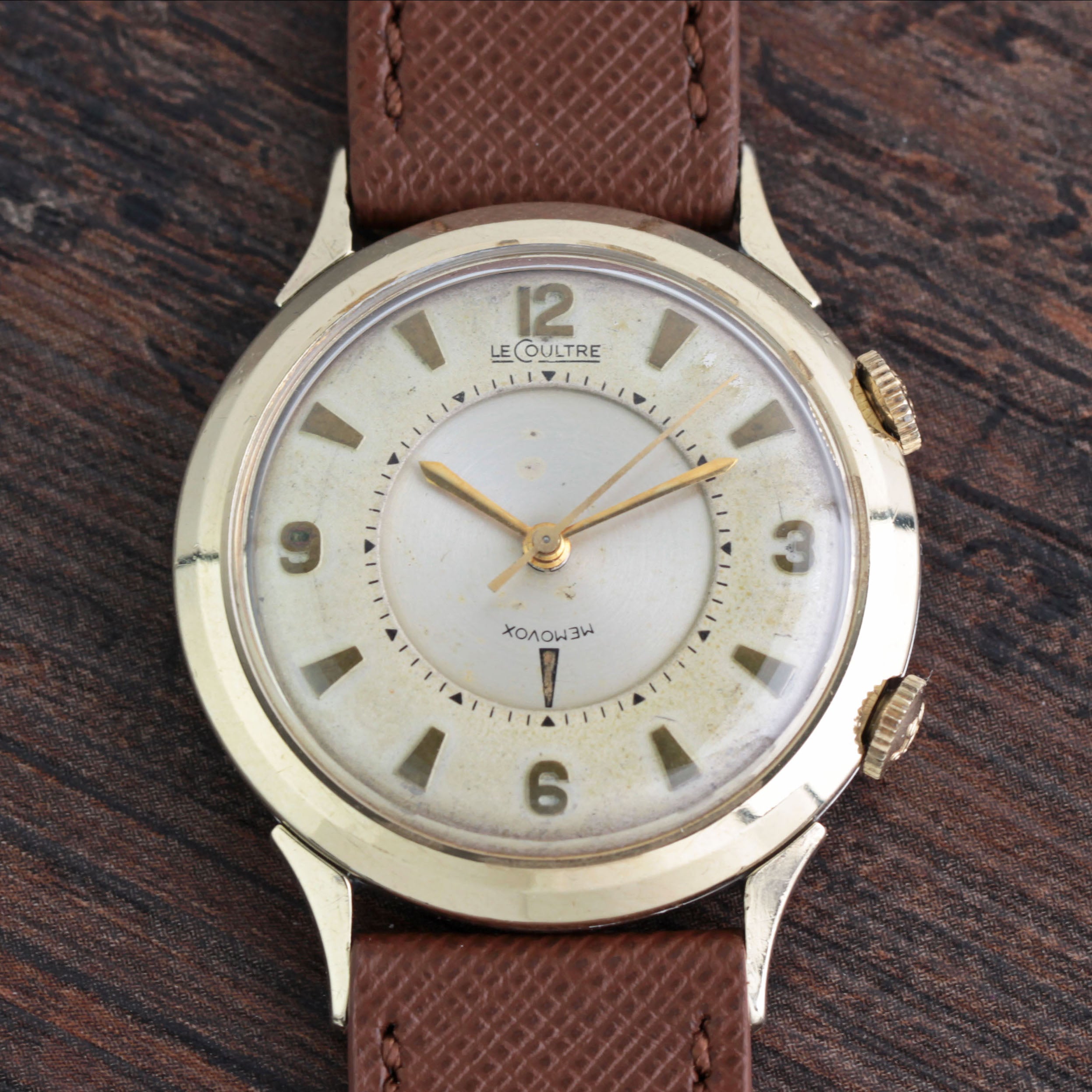 Jaeger LeCoultre 1960 Memovox Ref.3026 Vintage Swiss Watch