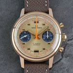 Wakmann 1960s Gold Plate Chronograph Ref.1376
