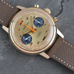 Wakmann 1960s Gold Plate Chronograph Ref.1376
