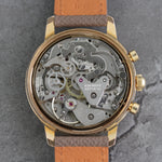 Wakmann 1960s Gold Plate Chronograph Ref.1376