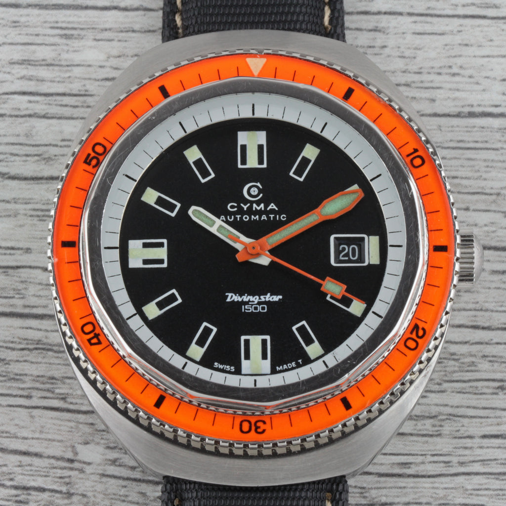 Cyma 1970s Divingstar 1500 Ref.2.804.005