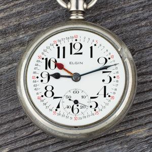 Elgin 1912 Veritas Dual Time Railroad Watch