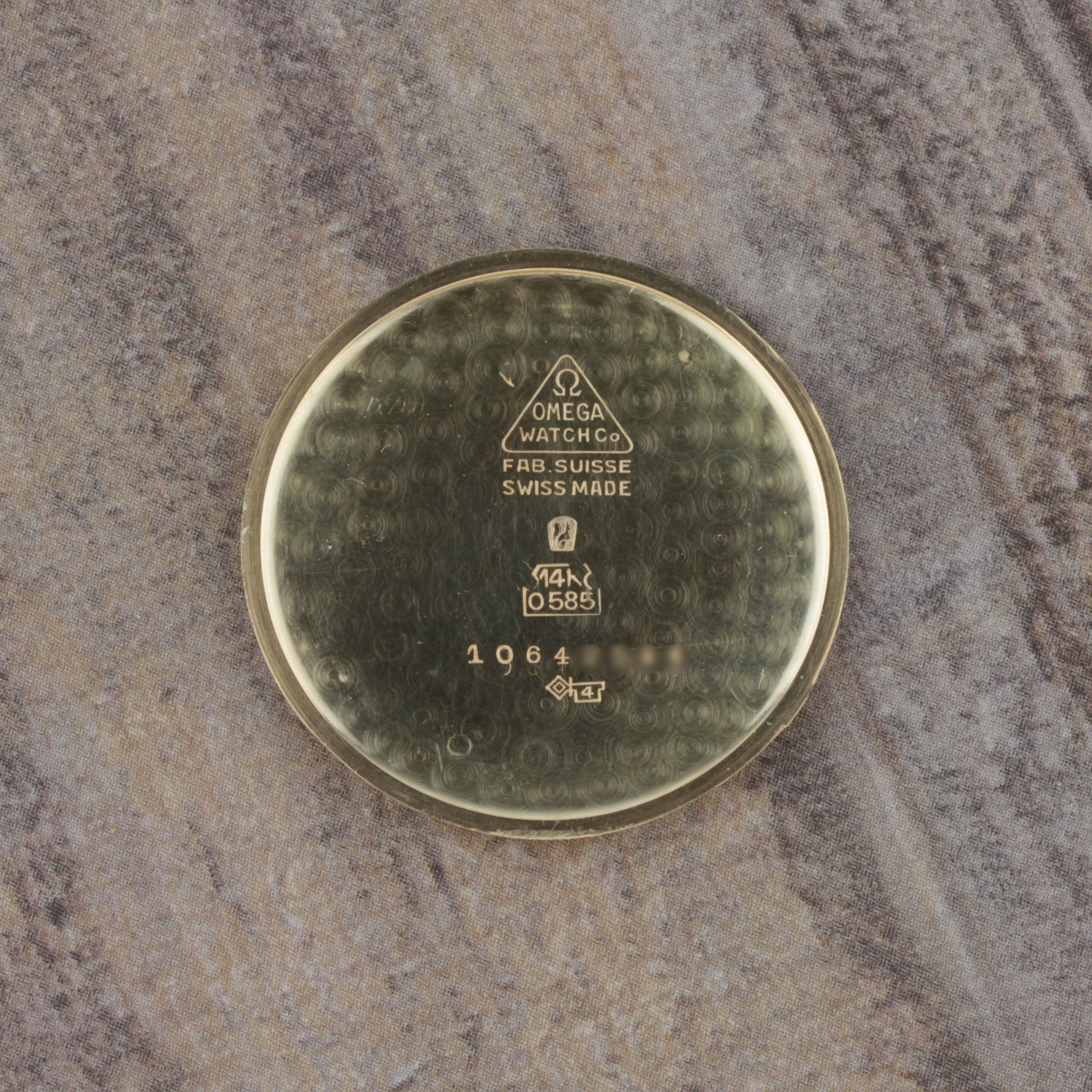 Omega 1944 Solid 14k Gold