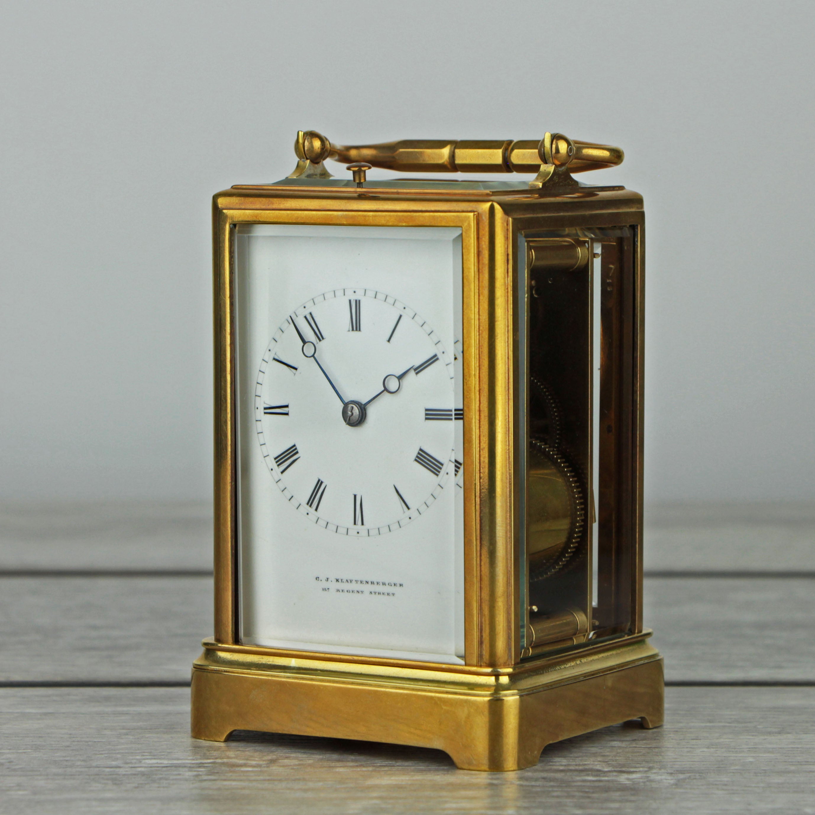 C.J. Klaftenberger c.1860 Carriage Clock